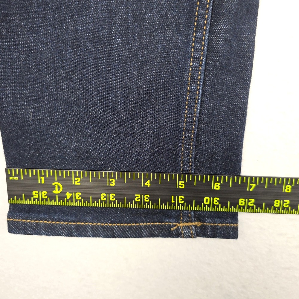 Banana Republic Mens Travel Jeans 33x34 (32") Slim Straight Fit Denim Dark Blue - Picture 12 of 12